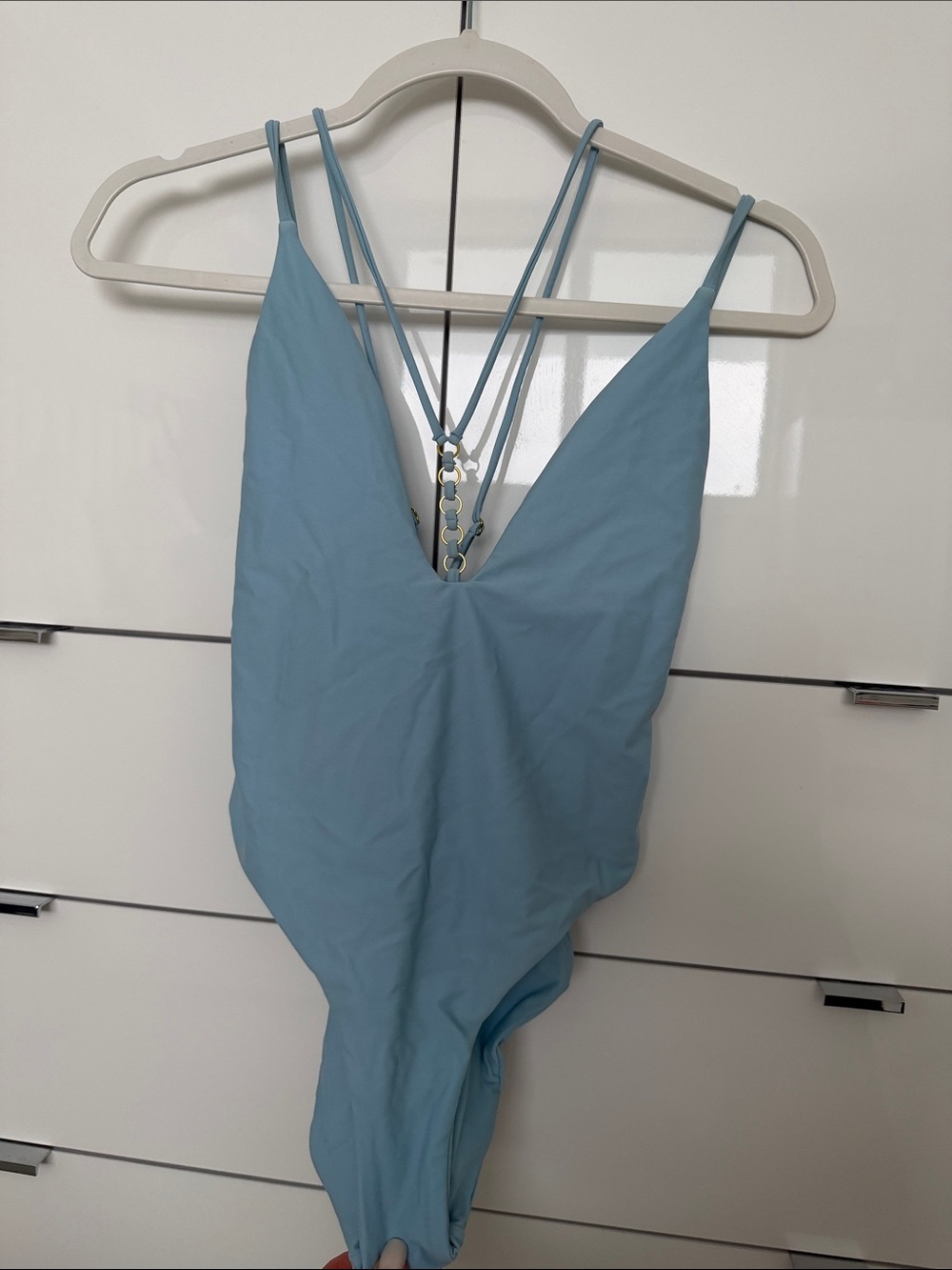 Beach Bunny One-Piece Swimsuit with Strappy Back